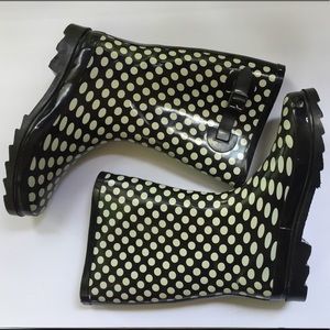 🔴BOGO: Women’s Polka Dot Rain Boots